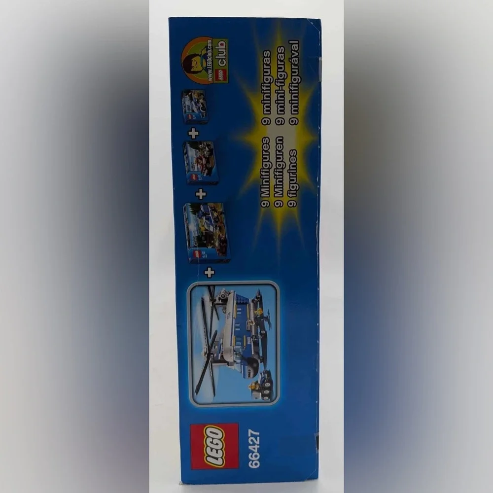 Lego City Blue and White Police Super Pack Helicopter RV - Picture 3 of 6